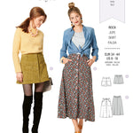 Burda Sewing Pattern 6252 Skirt - Ribes y Casals