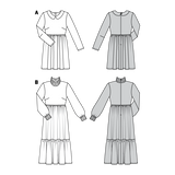 Burda Sewing Pattern 6265 Dress - Ribes y Casals