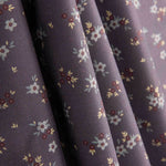 Purple Floral Print Calico - Ribes y Casals