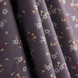 Purple Floral Print Calico - Ribes y Casals