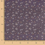 Purple Floral Print Calico - Ribes y Casals