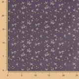 Purple Floral Print Calico - Ribes y Casals