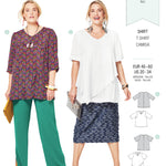 Burda Sewing Pattern 6307 Shirt - Ribes y Casals