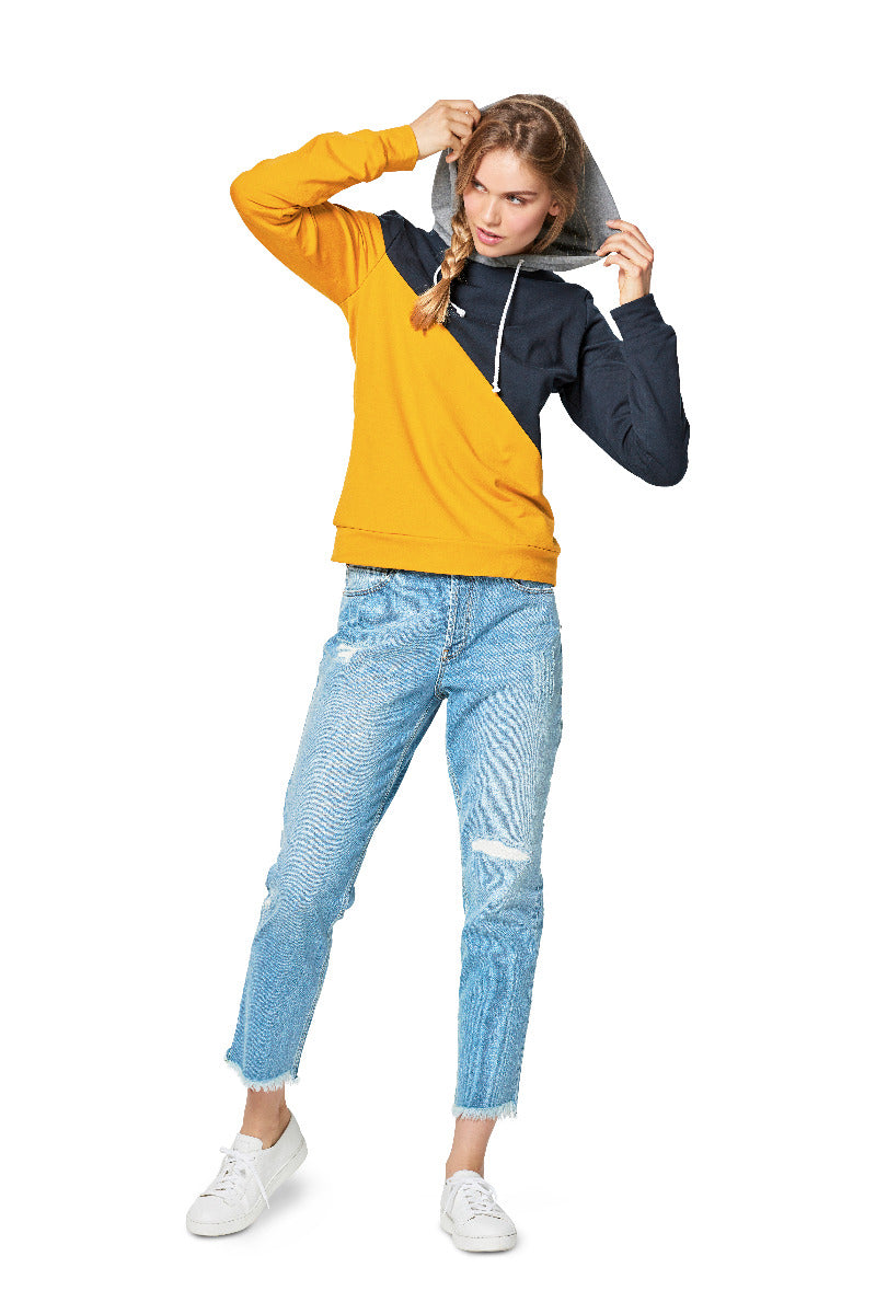 Burda Sewing Pattern 6315 Sweater - Ribes y Casals