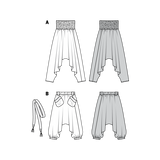 Burda Sewing Pattern 6316 Pants - Ribes y Casals