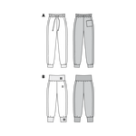 Burda Sewing Pattern 6317 Pants - Ribes y Casals