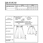 Burda Sewing Pattern 6319 Skirt - Ribes y Casals