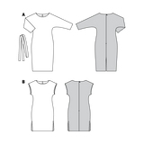 Burda Sewing Pattern 6322 Dress - Ribes y Casals