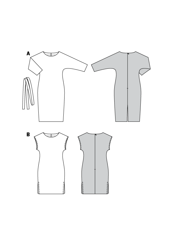 Burda Sewing Pattern 6322 Dress - Ribes y Casals