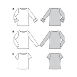 Burda Sewing Pattern 6328 Shirt - Ribes y Casals