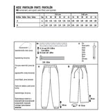 Burda Sewing Pattern 6333 Pants - Ribes y Casals