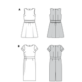 Burda Sewing Pattern 6339 Dress - Ribes y Casals
