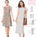 Burda Sewing Pattern 6339 Dress - Ribes y Casals