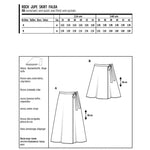 Burda Sewing Pattern 6340 Skirt - Ribes y Casals