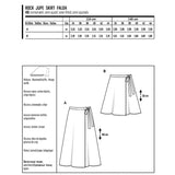 Burda Sewing Pattern 6340 Skirt - Ribes y Casals