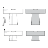 Burda Sewing Pattern 6345 Dress - Ribes y Casals