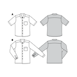 Burda Sewing Pattern 6349 Shirt - Ribes y Casals