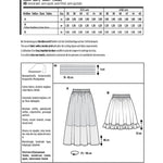 Burda Sewing Pattern 6357 Skirt - Ribes y Casals