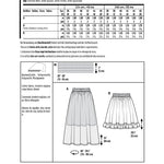 Burda Sewing Pattern 6357 Skirt - Ribes y Casals