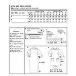 Burda Sewing Pattern 6381 Dress - Ribes y Casals