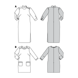 Burda Sewing Pattern 6381 Dress - Ribes y Casals