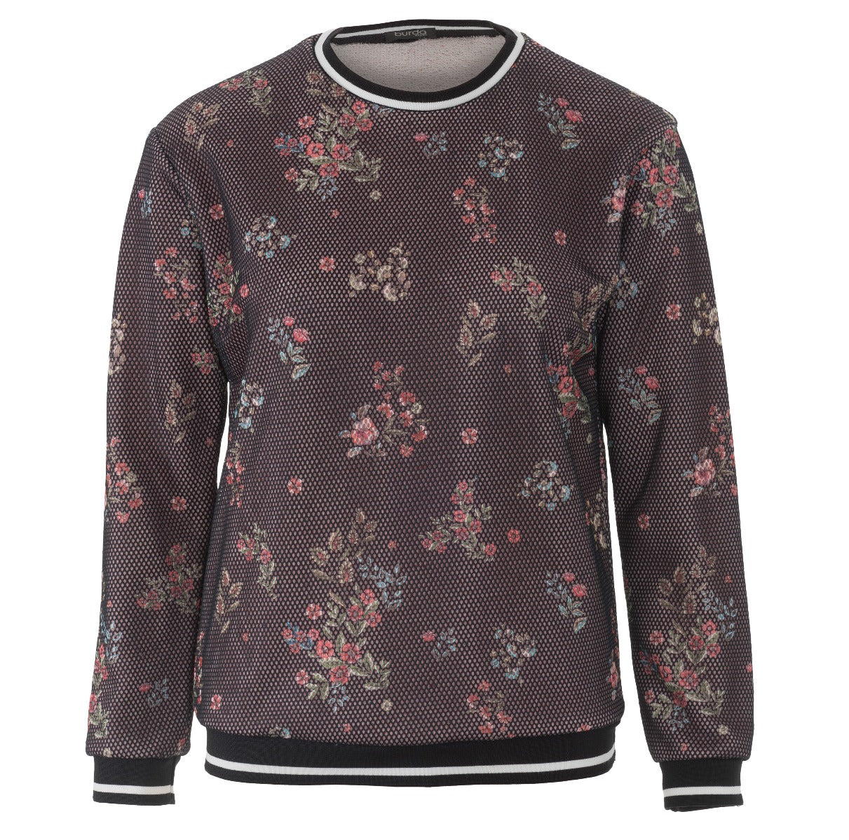 Burda Sewing Pattern 6406 Sweater - Ribes y Casals