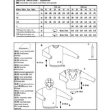 Burda Sewing Pattern 6406 Sweater - Ribes y Casals