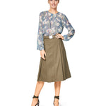 Burda Sewing Pattern 6434 Blouse - Ribes y Casals