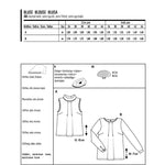 Burda Sewing Pattern 6434 Blouse - Ribes y Casals