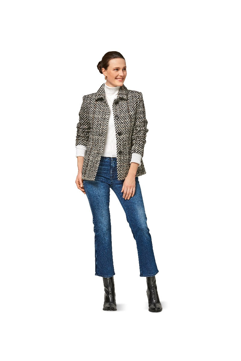 Burda Sewing Pattern 6461 Coat and Jacket - Ribes y Casals