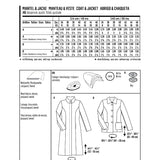 Burda Sewing Pattern 6461 Coat and Jacket - Ribes y Casals