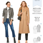 Burda Sewing Pattern 6461 Coat and Jacket - Ribes y Casals
