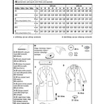 Burda Sewing Pattern 6462 Coat - Ribes y Casals