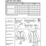 Burda Sewing Pattern 6465 Jacket - Ribes y Casals