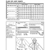 Burda Sewing Pattern 6478 Jacket - Ribes y Casals