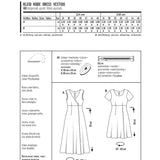 Burda Sewing Pattern 6496 Dress - Ribes y Casals