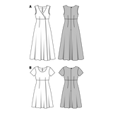 Burda Sewing Pattern 6496 Dress - Ribes y Casals
