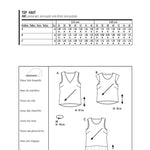 Burda Sewing Pattern 6501 Top - Ribes y Casals