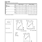 Burda Sewing Pattern 6501 Top - Ribes y Casals