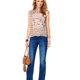 Burda Sewing Pattern 6525 Top - Ribes y Casals