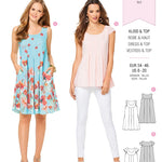 Burda Sewing Pattern 6532 Dress and Top - Ribes y Casals