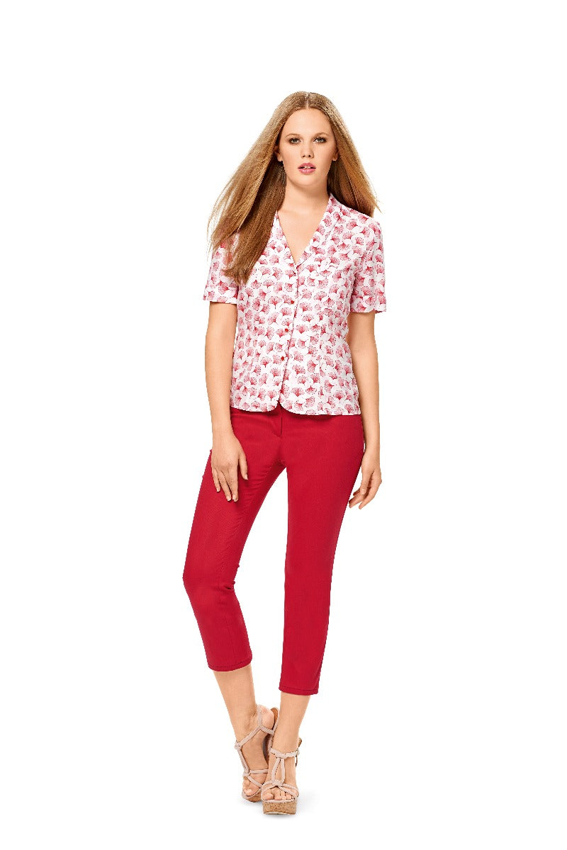 Burda Sewing Pattern 6534 Pants - Ribes y Casals