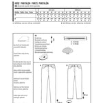Burda Sewing Pattern 6534 Pants - Ribes y Casals
