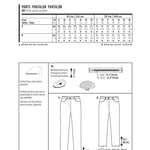 Burda Sewing Pattern 6534 Pants - Ribes y Casals