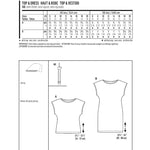 Burda Sewing Pattern 6540 Dress and Top - Ribes y Casals