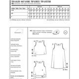 Burda Sewing Pattern 6541 Dress and Top - Ribes y Casals