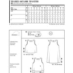 Burda Sewing Pattern 6541 Dress and Top - Ribes y Casals
