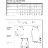 Burda Sewing Pattern 6541 Dress and Top - Ribes y Casals