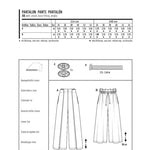 Burda Sewing Pattern 6544 Pants - Ribes y Casals