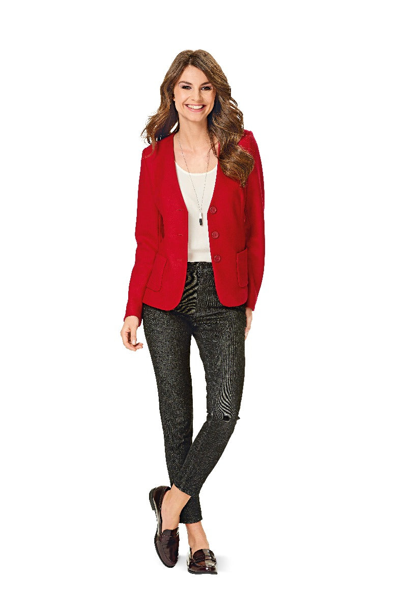 Burda Sewing Pattern 6569 Jacket - Ribes y Casals